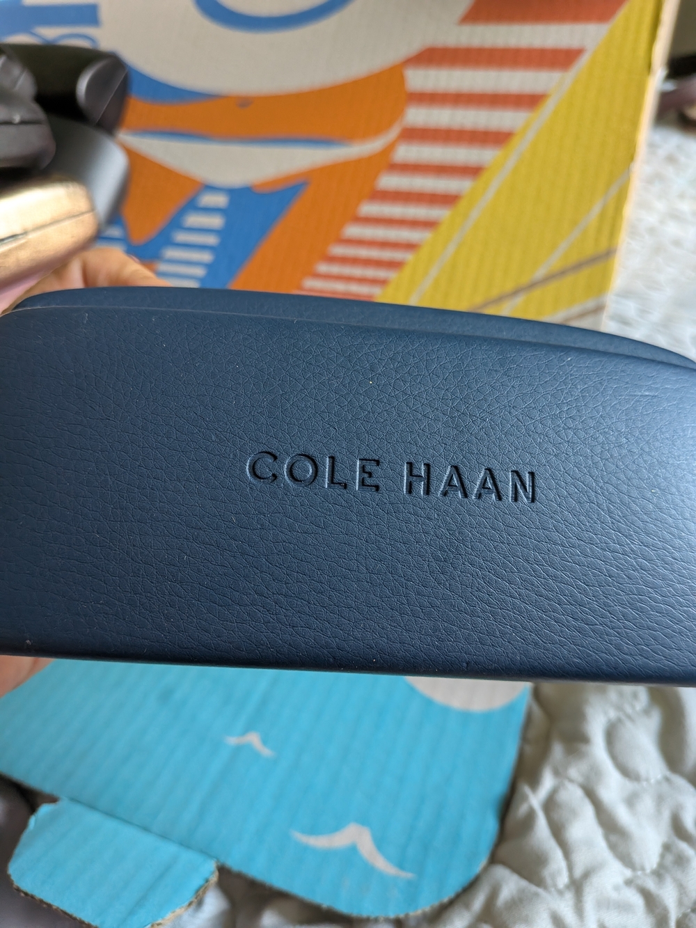 Cole Haan Navy Sunglasses CASE ONLY